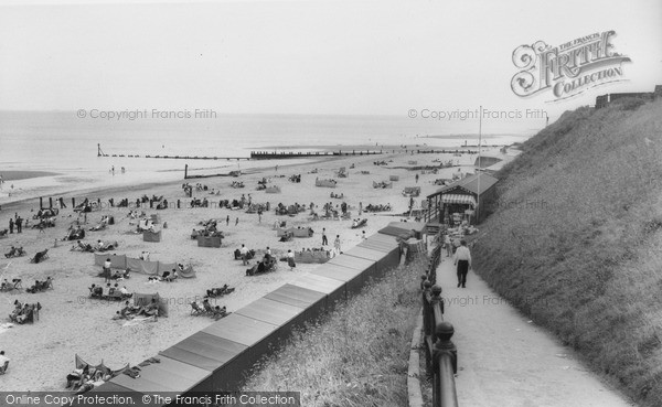 Photo of Mundesley, The Beach c.1965