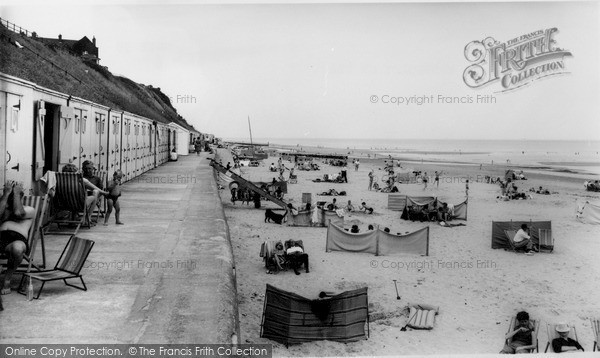 Photo of Mundesley, The Beach c.1965