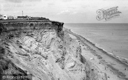The Cliff c.1960, Mundesley