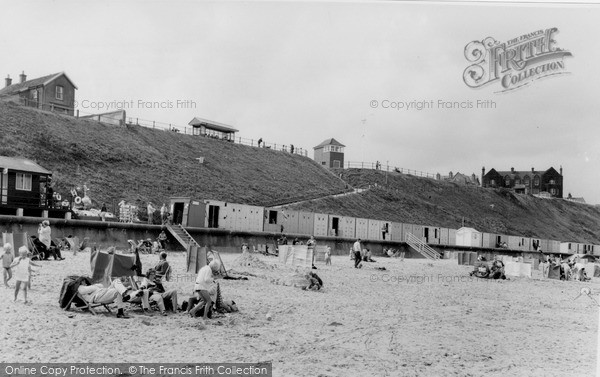 Photo of Mundesley, The Front c.1965