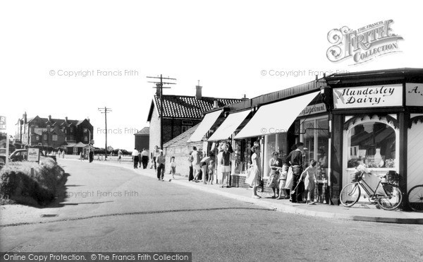 Photo of Mundesley, The Parade c.1965