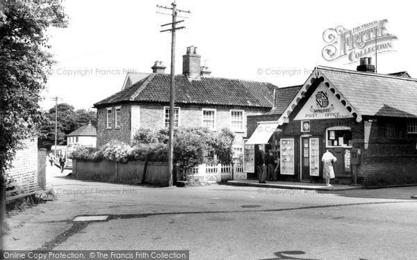 Photo of Mundesley, The Post Office c.1955