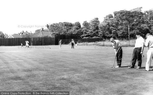 Photo of Mundesley, The Putting Green c.1965