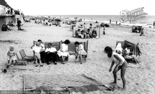 Photo of Mundesley, The Sands c.1960
