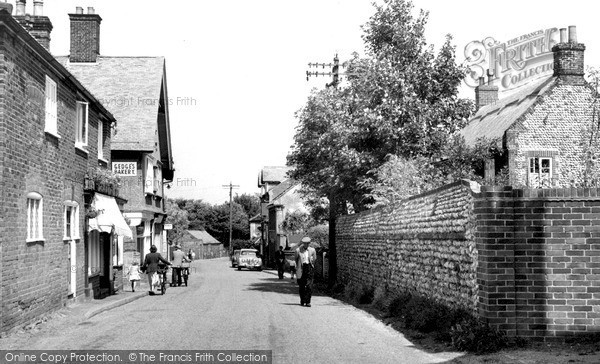 Photo of Mundesley, The Village c.1955