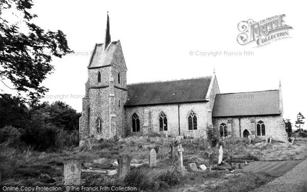 Photo of Mundford, St Leonard's Church c.1960
