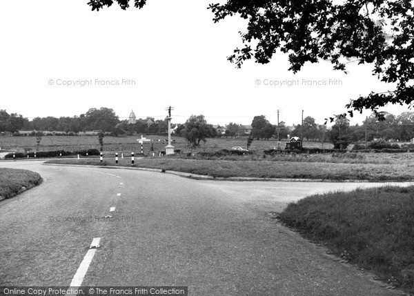 Photo of Mundford, The Church From Thetford Road c.1955