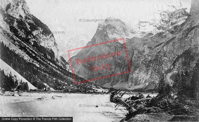 Photo of Murren, Gasteran Thal And  The Schilthorn c.1874