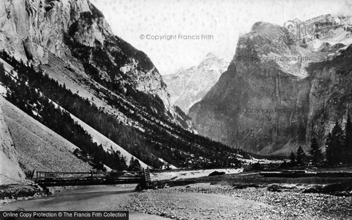 Photo of Murren, Gasteran Thal And  The Schilthorn c.1874