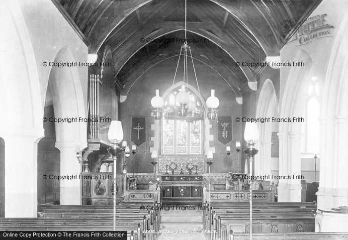 Photo of Musbury, Church Interior 1902