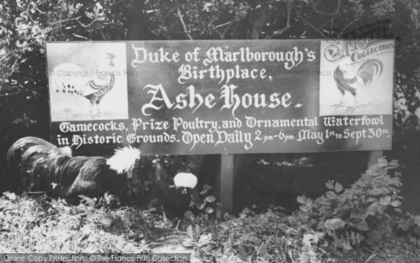 Photo of Musbury, Entrance To Ashe House c.1965