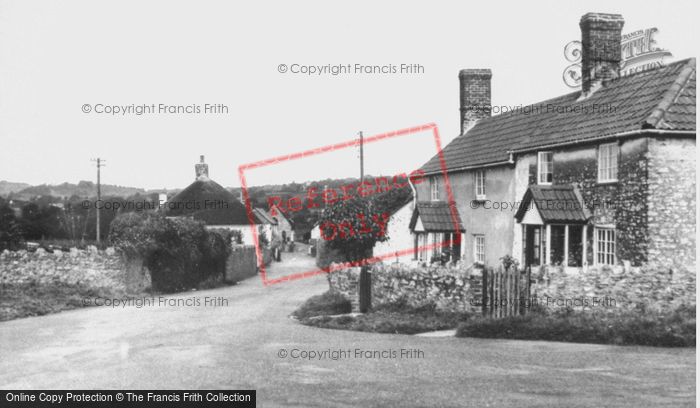 Photo of Musbury, Whitford Road c.1955