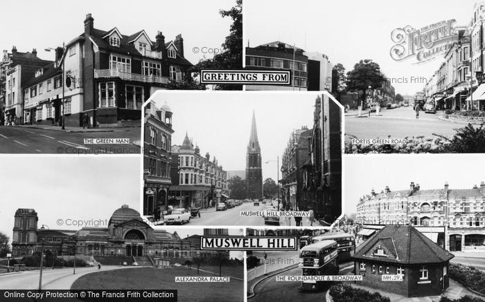 Photo of Muswell Hill, Composite c.1965