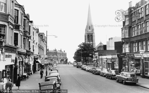 Photo of Muswell Hill, Fortis Green Road c.1965