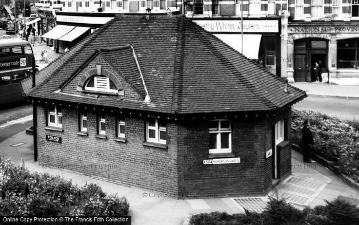 Photo of Muswell Hill, The Broadway, A Public Convenience c.1965