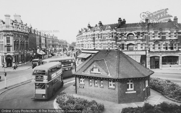 Photo of Muswell Hill, The Roundabout And Broadway c.1965