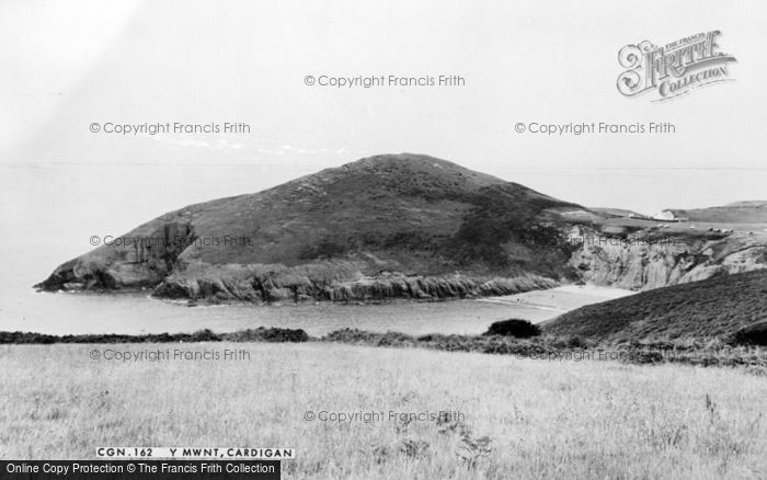 Photo of Mwnt, The Bay And Headland c.1965