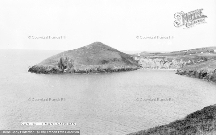 Photo of Mwnt, The Bay And Headland c.1965
