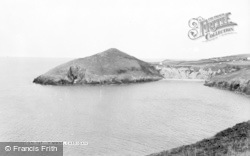 The Bay And Headland c.1965, Mwnt