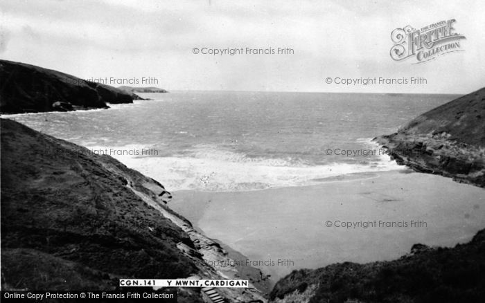 Photo of Mwnt, The Bay c.1965