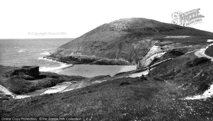Photo of Mwnt, The Beach And Headland c.1965