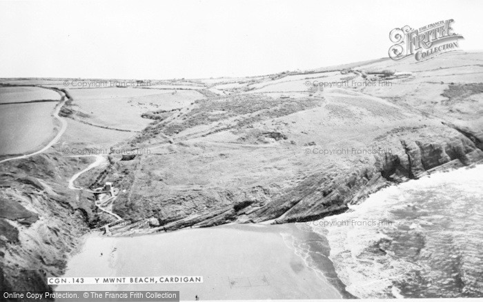 Photo of Mwnt, The Beach c.1965