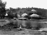 Mylor, By The Church 1930, Mylor Creek