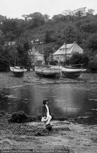 Photo of Mylor, Girl By The Creek 1930