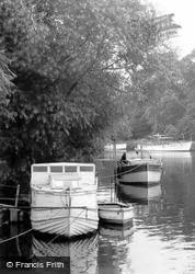 Moored Boats c.1955, Naburn