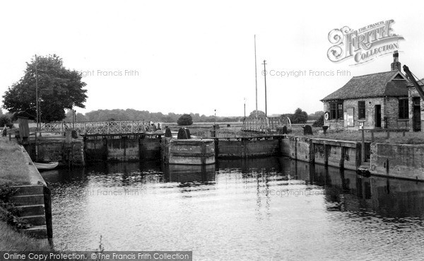 Photo of Naburn, The Locks c.1955