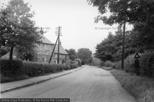 Photo of Naburn, The Main Road c.1955
