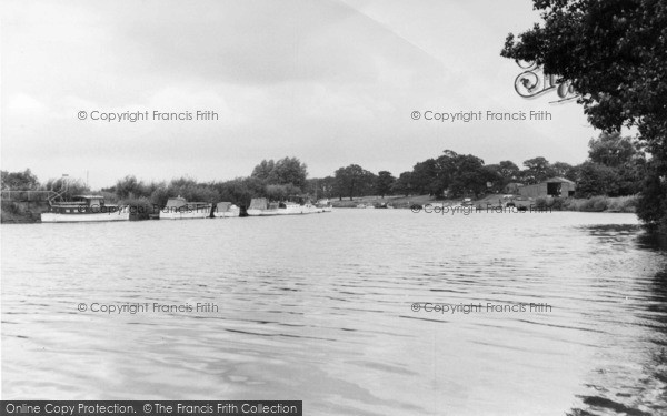 Photo of Naburn, The River c.1955
