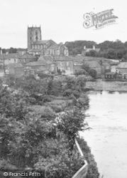 Church And Village c.1955, Nafferton