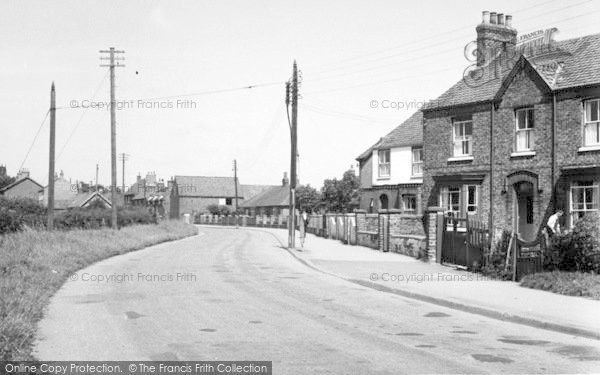 Photo of Nafferton, Station Road c.1960