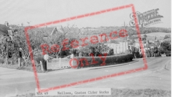 The Coates Cider Works c.1965, Nailsea
