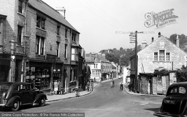 Photo of Nailsworth, Bridge Street c.1955