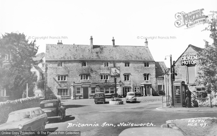 Photo of Nailsworth, Britannia Inn c.1960