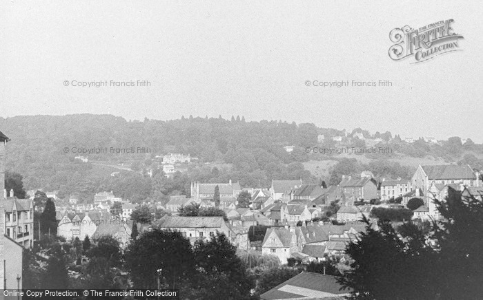Photo of Nailsworth, From Rockness Hill c.1950