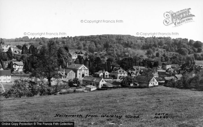 Photo of Nailsworth, From Walkley Wood c.1965