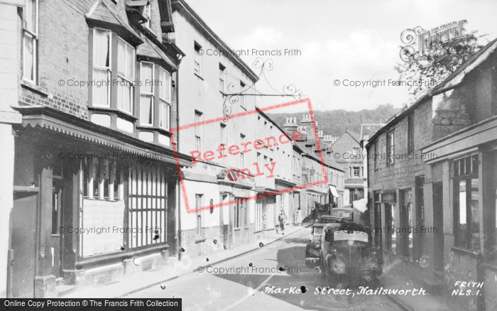 Photo of Nailsworth, Market Street c.1955