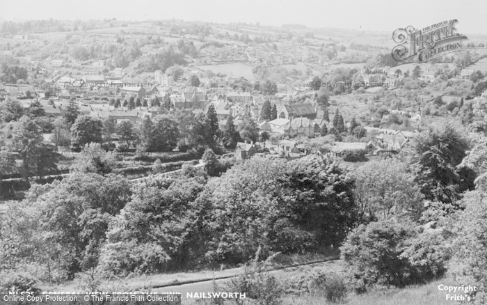 Photo of Nailsworth, The View From The 'w' c.1955