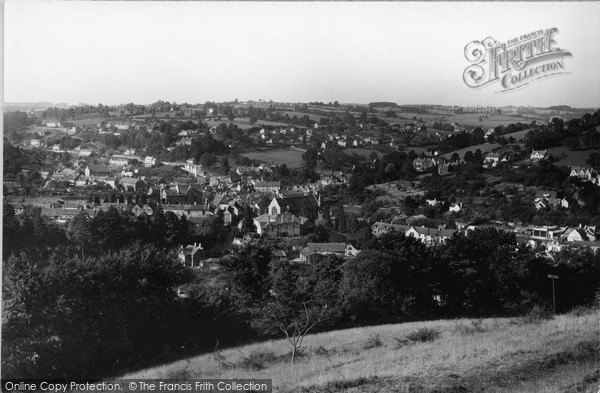 Photo of Nailsworth, View From West c.1955