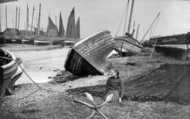 Boats In The Old Harbour c.1890, Nairn