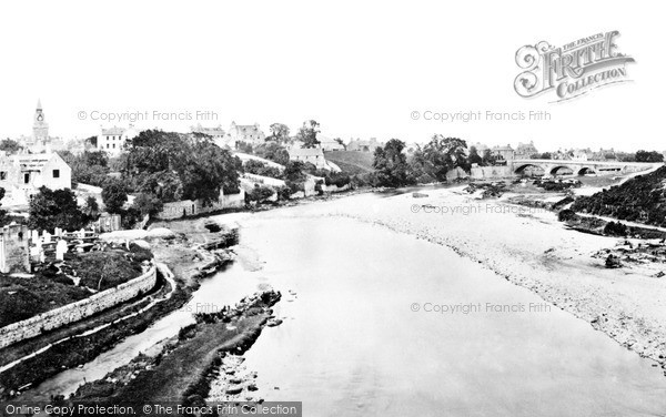 Photo of Nairn, From The River Nairn 1880