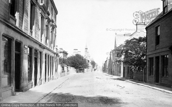 Photo of Nairn, High Street Looking East c.1880