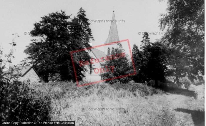 Photo of Nannerch, St Michael And All Angels Church c.1955
