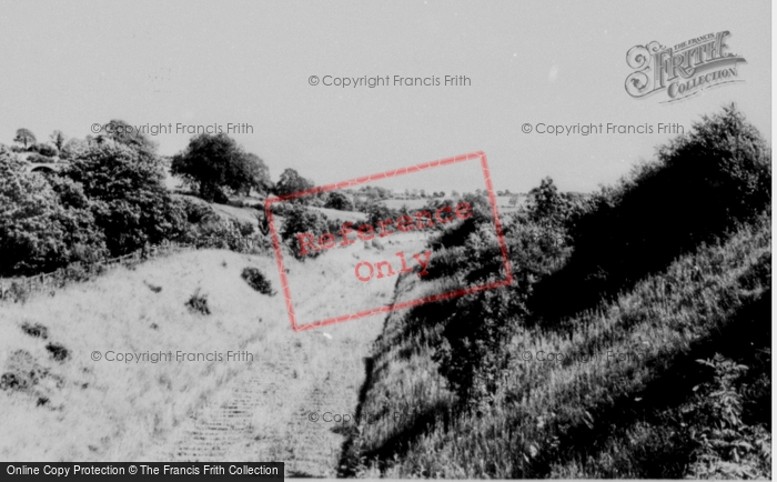 Photo of Nannerch, The Valley c.1955