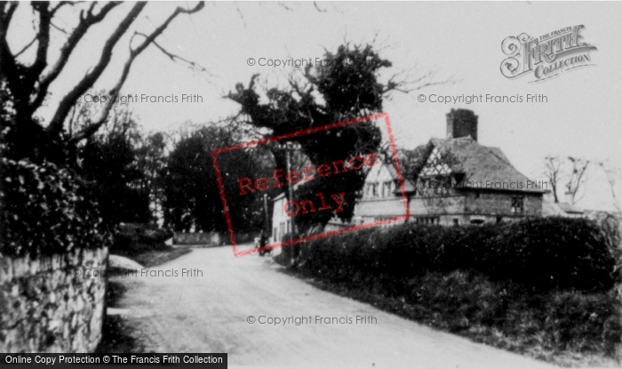 Photo of Nannerch, The Village c.1955