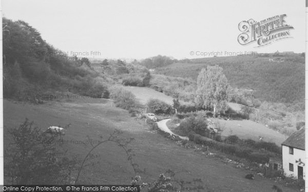Photo of Nant Alyn, Looking Down The Valley c.1935