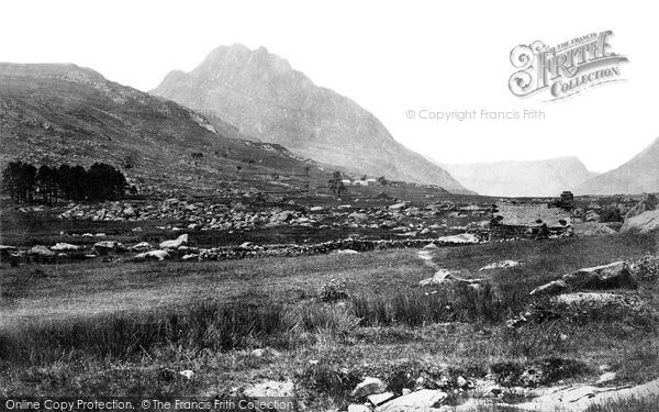 Photo of Nant Ffrancon, Trifaen Mountain c.1876